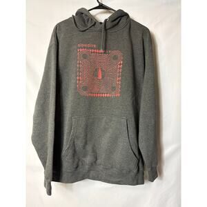 Slowdive Everything is Alive Hoodie Sweatshirt Size Large